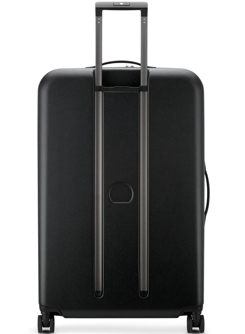 DELSEY Paris Turenne 2.0 - 82 Cm 4-Double Wheeled Hardcase Non-Expandable Luggage Trolley Case - Black